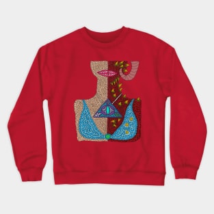 Half Human - Half Demon Crewneck Sweatshirt